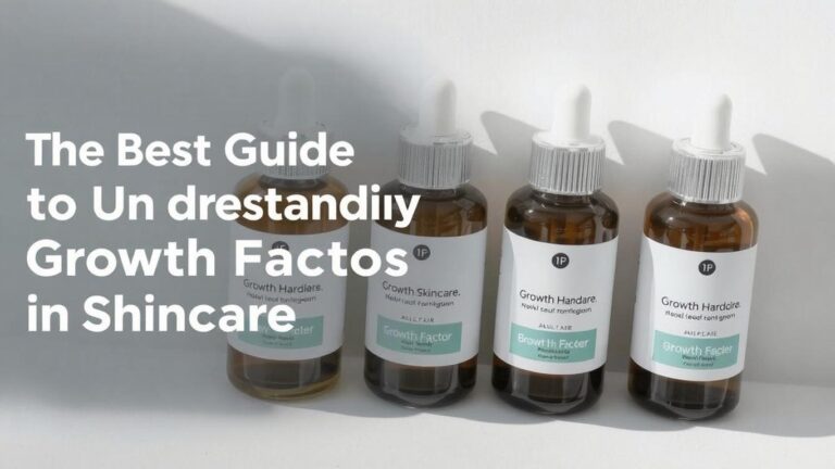 The Best Guide to Understanding Growth Factors in Skincare