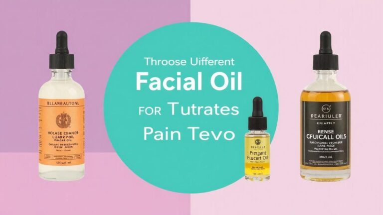 Choosing the Right Facial Oil for Different Skin Types